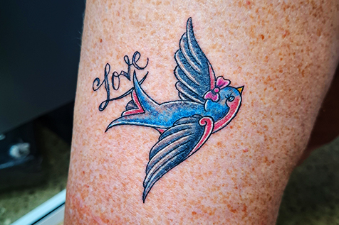 Fine detail tattoo work by Inkger Tattoo