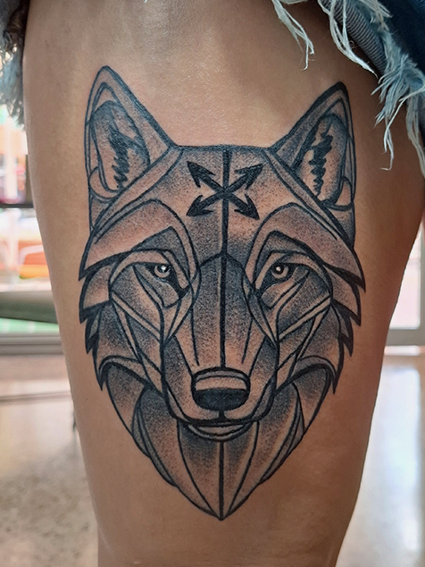 Personal custom tattoo by Inkger Tattoo